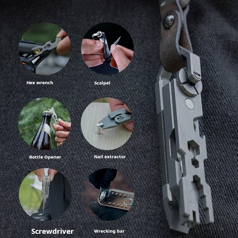 3-in-1 Titanium EDC Multi Tool