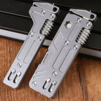 Portable Titanium 10‑In‑One Outdoor Multi‑Function Tool