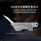 6-in-1 TC4 titanium EDC multi tool 2.0