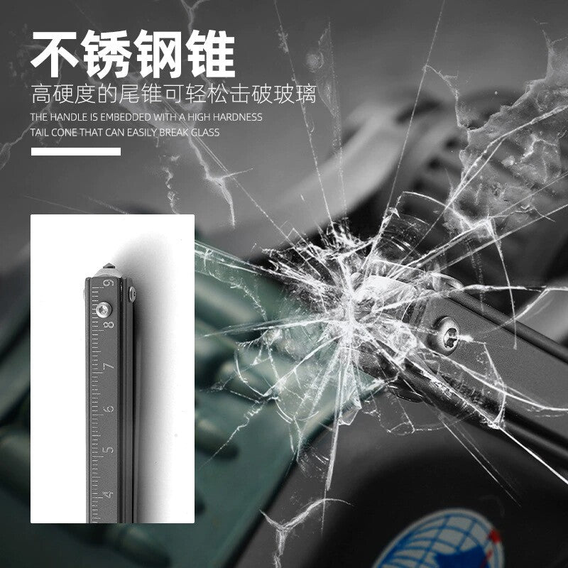 8-in-1 Stainless Steel EDC Multi Tool Pen