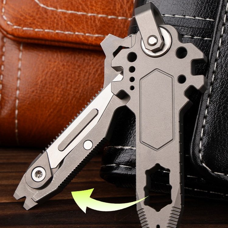 18-in-1 Titanium Keychain Tool
