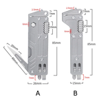 Portable Titanium 10‑In‑One Outdoor Multi‑Function Tool