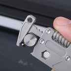 Portable Titanium 10‑In‑One Outdoor Multi‑Function Tool