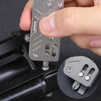 Portable Titanium 10‑In‑One Outdoor Multi‑Function Tool