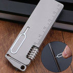 Portable Titanium 10‑In‑One Outdoor Multi‑Function Tool