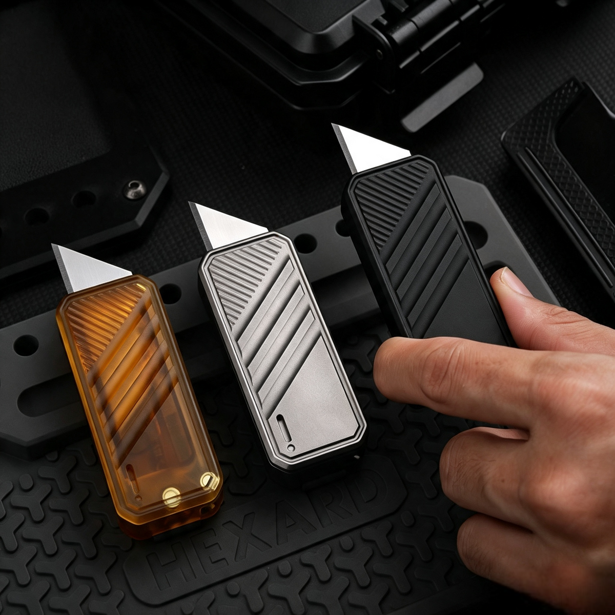 Magnetic Pocket Craft Cutter & Fidget EDC Tool