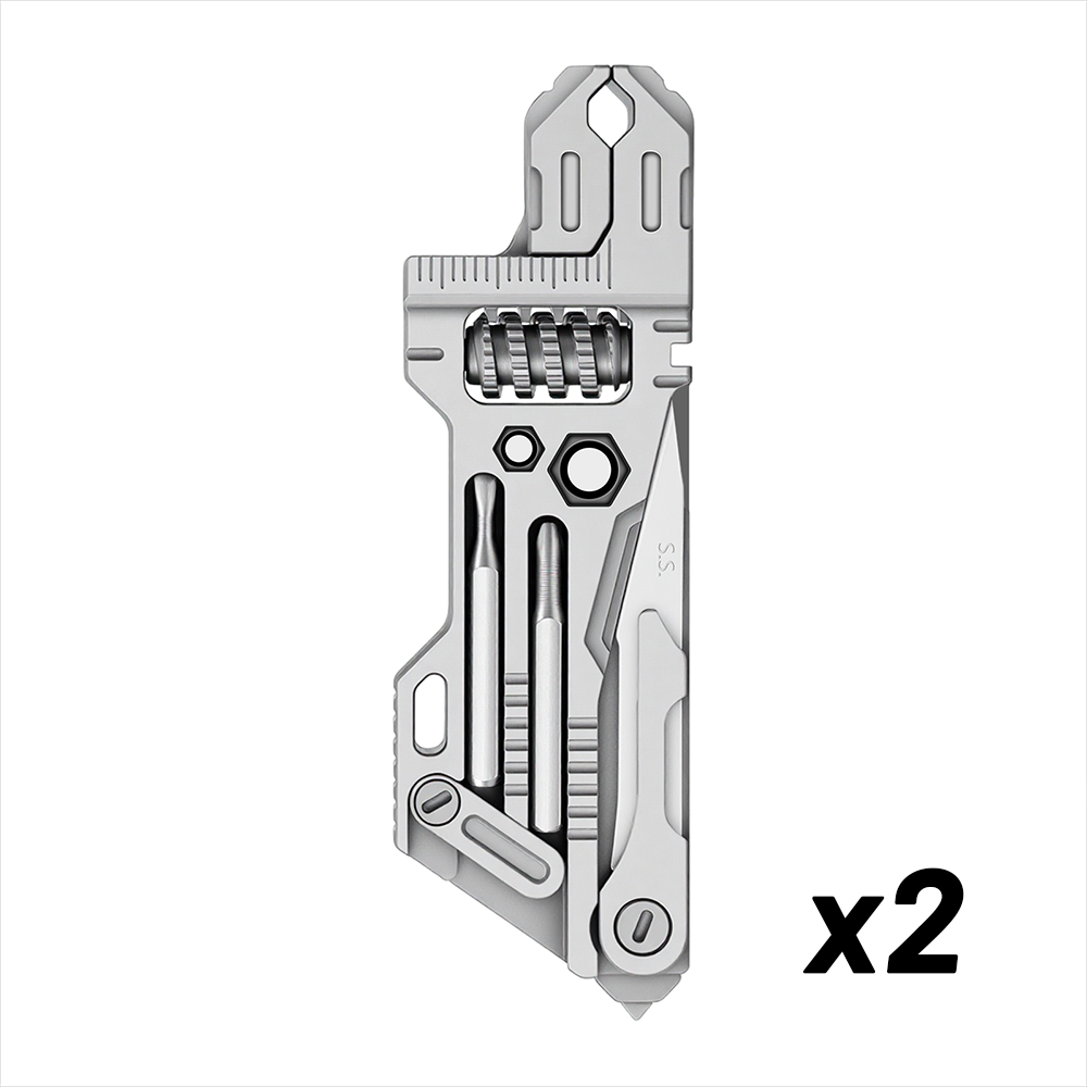 6-in-1 TC4 titanium EDC multi tool 2.0