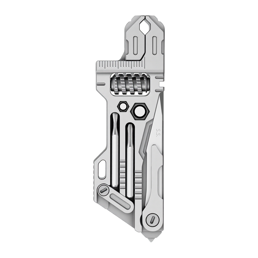 6-in-1 TC4 titanium EDC multi tool 2.0