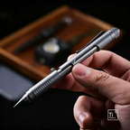 Titanium Bolt‑Action EDC Multi‑Function Tool Pen