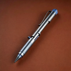 Titanium Bolt‑Action EDC Multi‑Function Tool Pen