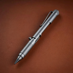 Titanium Bolt‑Action EDC Multi‑Function Tool Pen