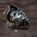 Ornate Metal Skull‑Mask Collectible Fidget Ornament