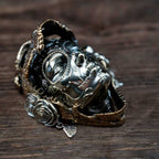 Ornate Metal Skull‑Mask Collectible Fidget Ornament