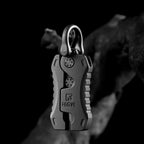 Compact Titanium Gravity‑Deploy Utility Cutter
