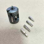 5-in-1 CR-V Steel Screwdriver Bit Set