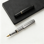 Twist‑Expand Grade‑5 Titanium Pocket Fountain Pen