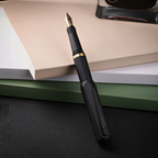 Twist‑Expand Grade‑5 Titanium Pocket Fountain Pen