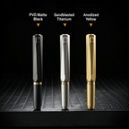 Twist‑Expand Grade‑5 Titanium Pocket Fountain Pen
