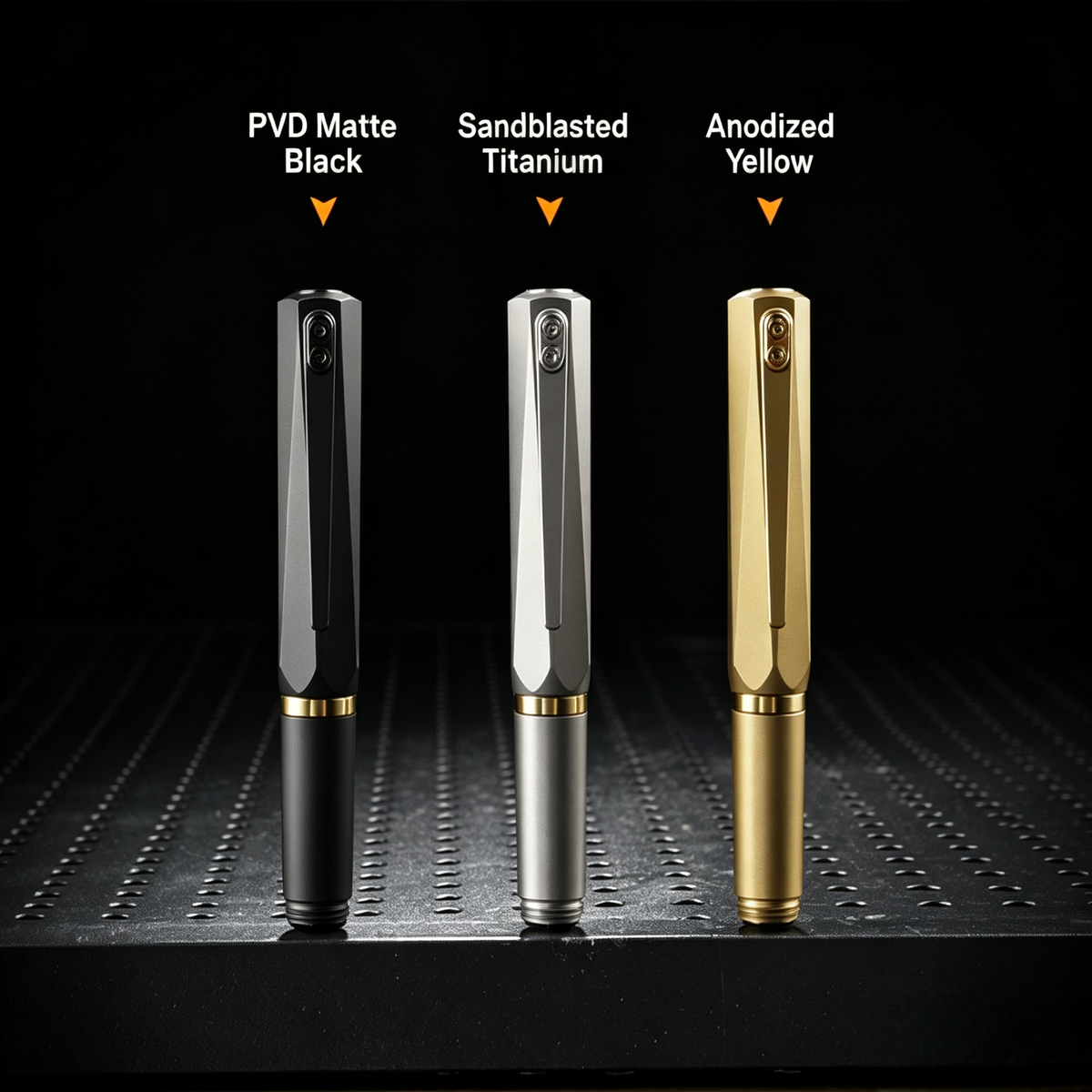 Twist‑Expand Grade‑5 Titanium Pocket Fountain Pen