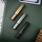Twist‑Expand Grade‑5 Titanium Pocket Fountain Pen