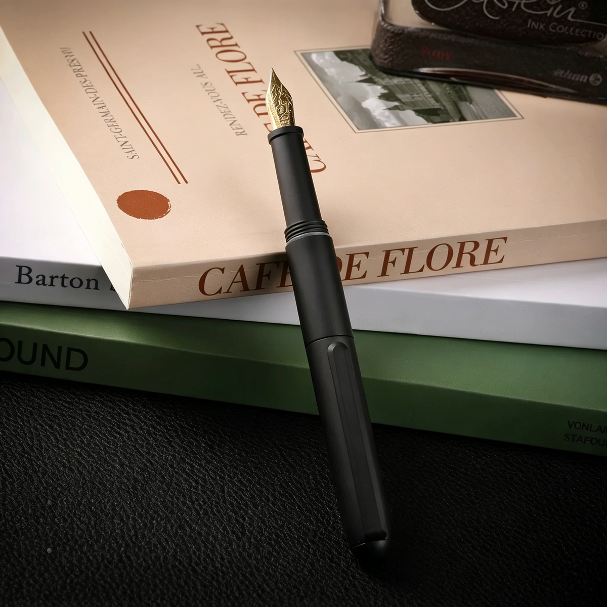 Twist‑Expand Grade‑5 Titanium Pocket Fountain Pen