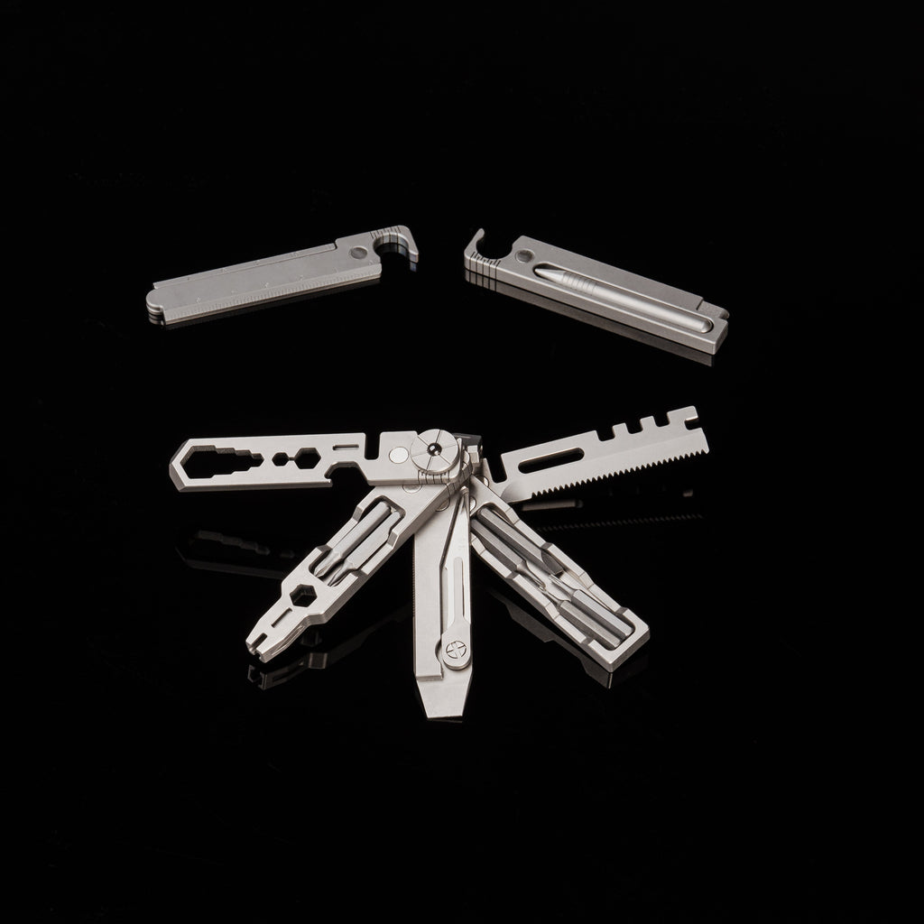 Modular Grade‑5 Titanium EDC Utility Multi‑Tool
