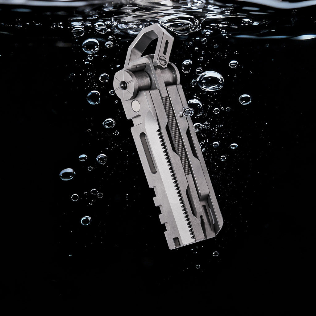 Modular Grade‑5 Titanium EDC Utility Multi‑Tool
