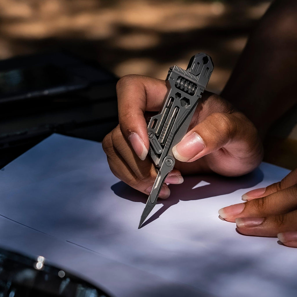 6-in-1 TC4 titanium EDC multi tool 2.0
