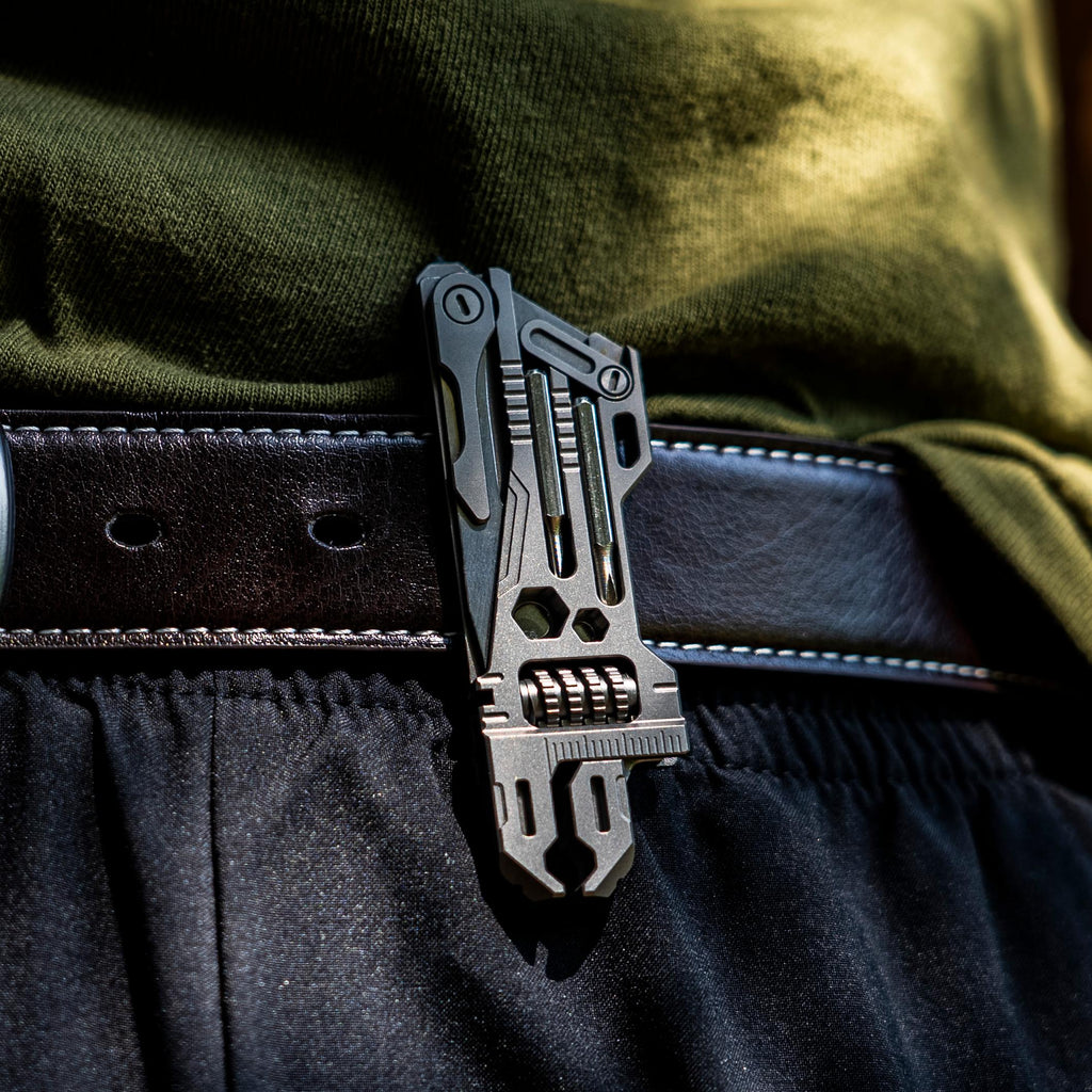 6-in-1 TC4 titanium EDC multi tool 2.0