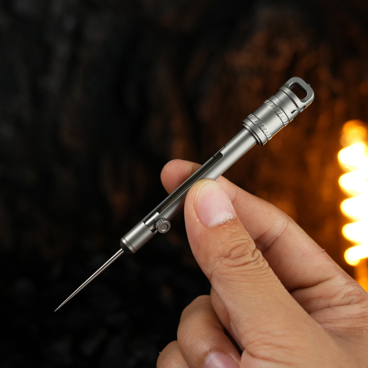 Titanium Keychain EDC Multi‑Function Pick Tool