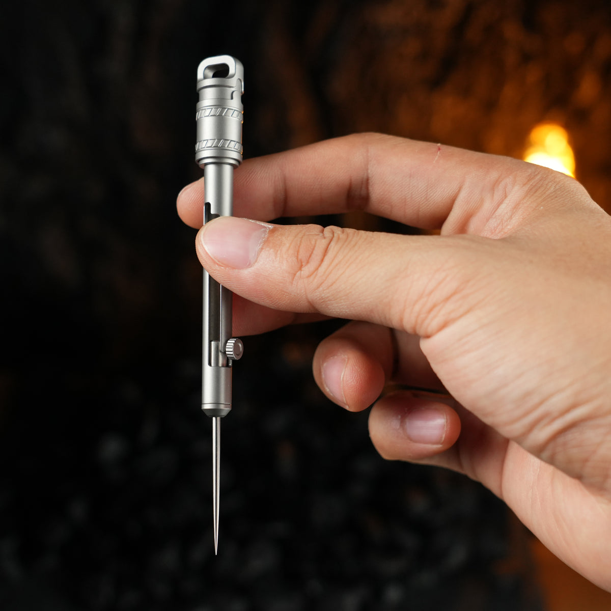 Titanium Keychain EDC Multi‑Function Pick Tool