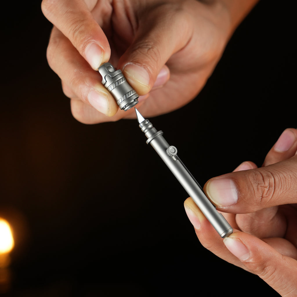 Titanium Keychain EDC Multi‑Function Pick Tool