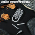 Titanium Compact EDC Multi‑Function Repair Tool