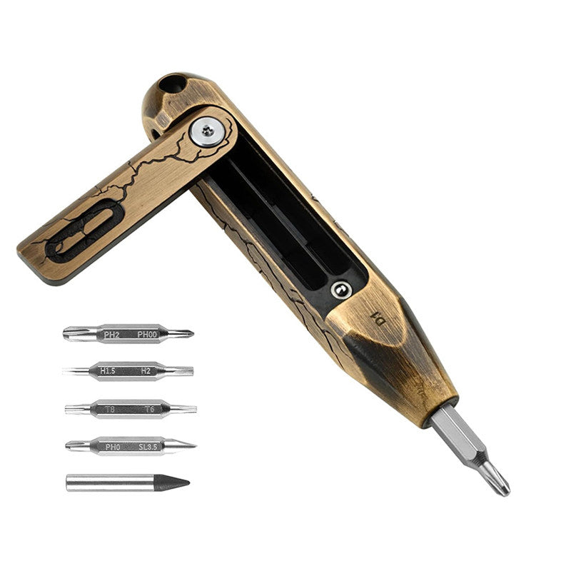 8-in-1 Portable Bit Storage Repair Tool
