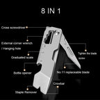 Titanium Compact EDC Multi‑Function Pry Tool
