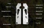 TC4 Titanium EDC Pry Bar Multi Tool