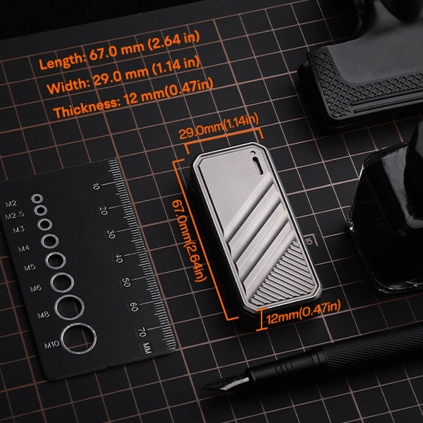 Magnetic Pocket Craft Cutter & Fidget EDC Tool