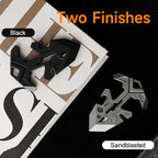 V-Titan Fold GR5 Titanium 12-in-1 EDC Multi Tool & Dual Angle Phone Stand