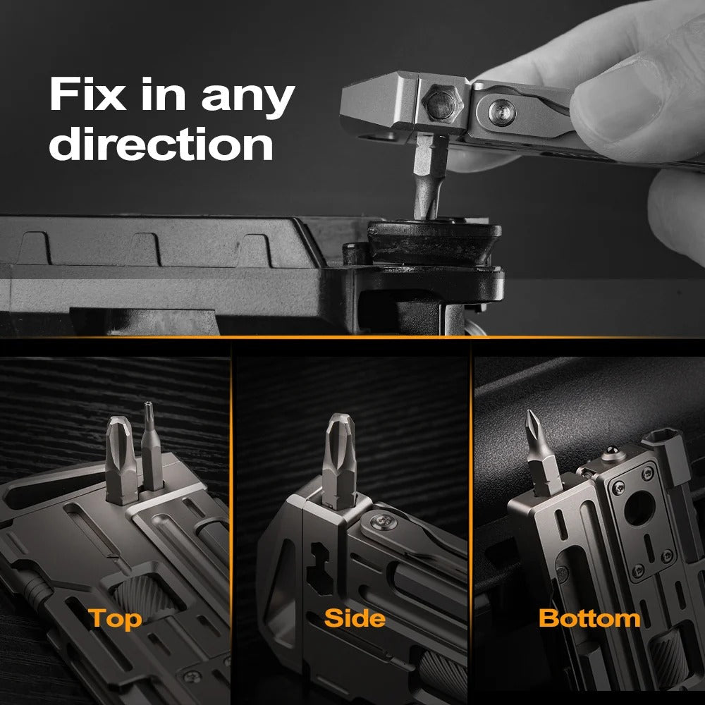 GR5 Titanium EDC Multi-Tool-PLUS（Pre‑order Early‑Bird Price: Ships within 10 days）