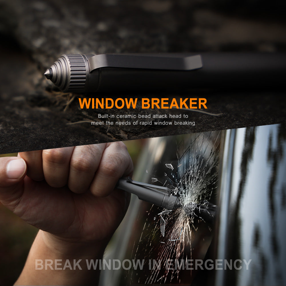 Titanium Bolt‑Action EDC Multi‑Function Tool Pen